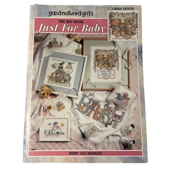 Cross Stitch Patterns JUST FOR BABY Good Natured Girls Collection 101 Designs - Picture 1 of 6